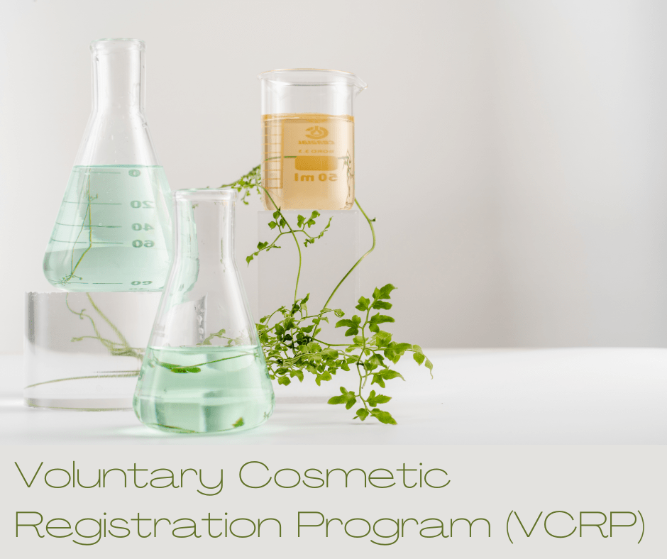 Update to the Modernization of Cosmetic Regulations Act (MoCRA): Voluntary Cosmetic Registration Program&nbsp;(VCRP)